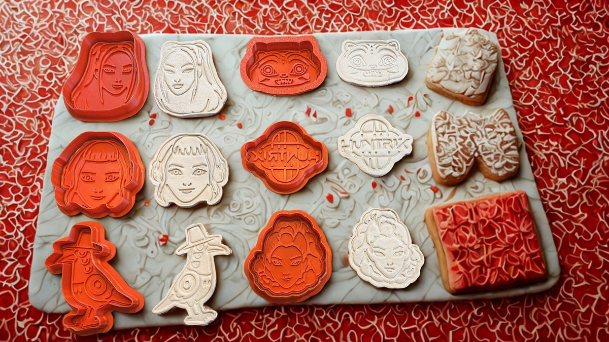 Cookie cutters and stamps