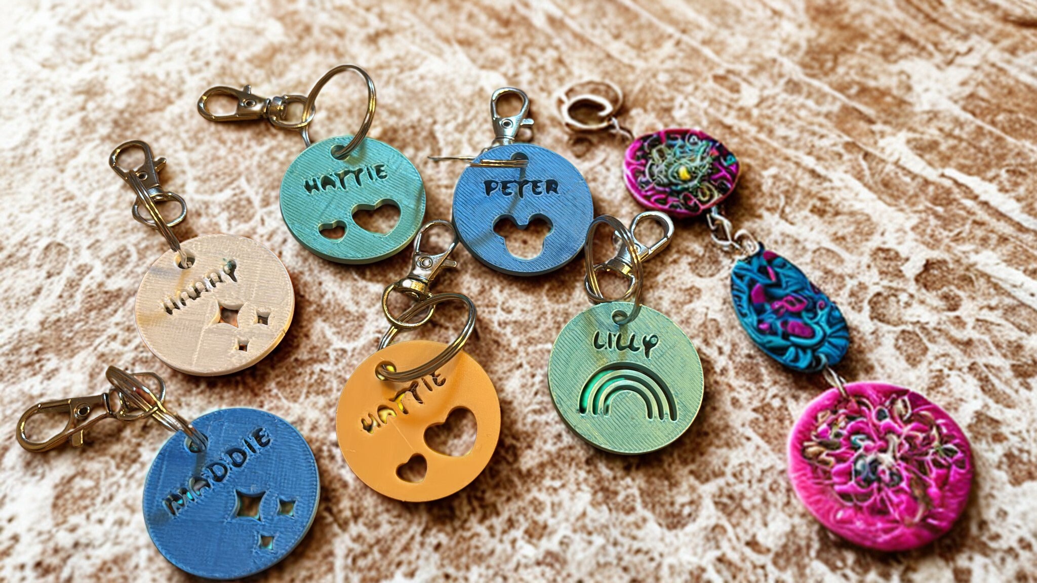 Personalised Keyrings