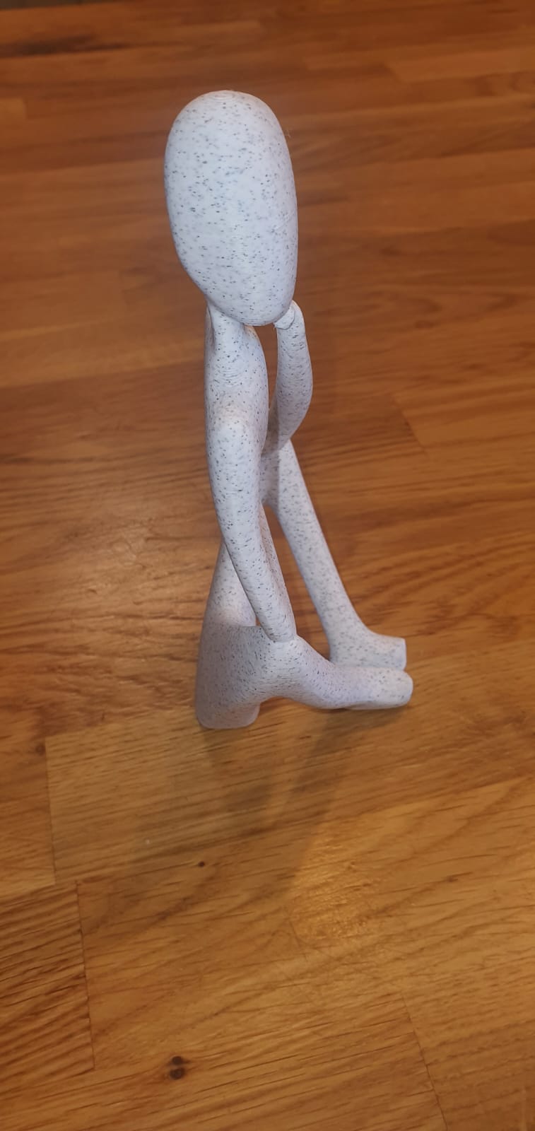 Thoughtful Statuette – Mindful Posed Figurine