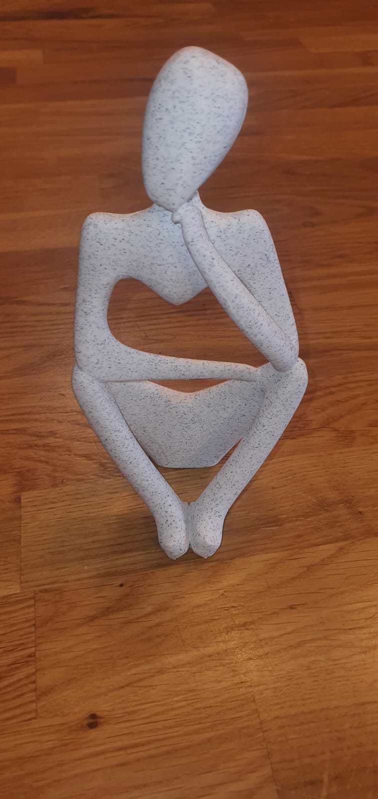 Thoughtful Statuette – Mindful Posed Figurine
