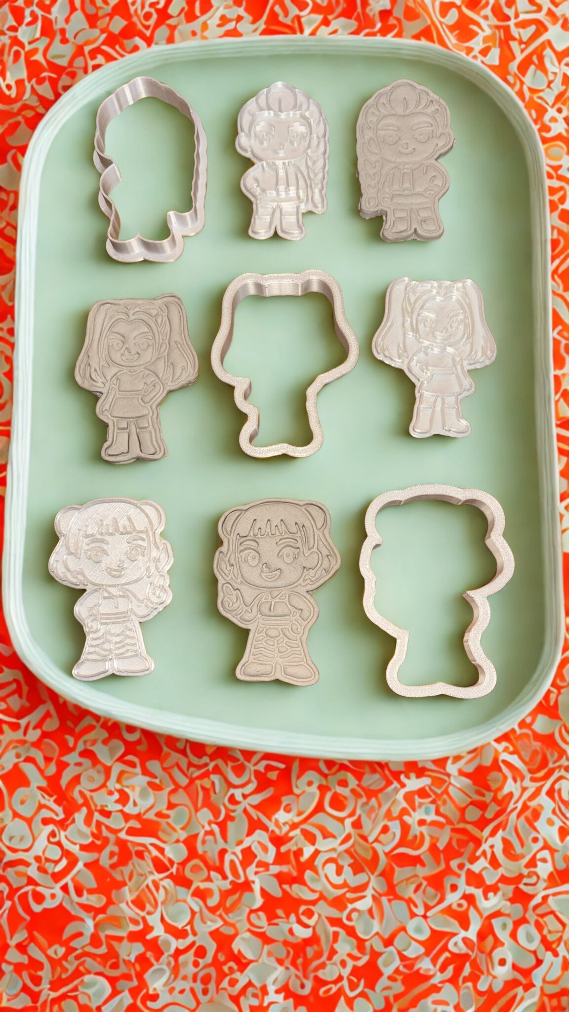 3 Piece K-pop cutter and stamp collection