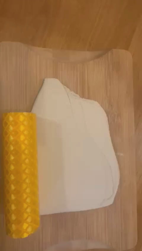 Waffle Pattern Deboss & Emboss Rollers