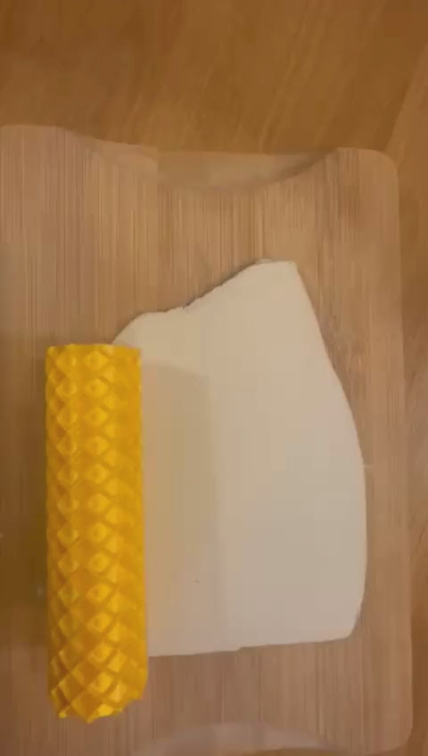 Waffle Pattern Deboss & Emboss Rollers